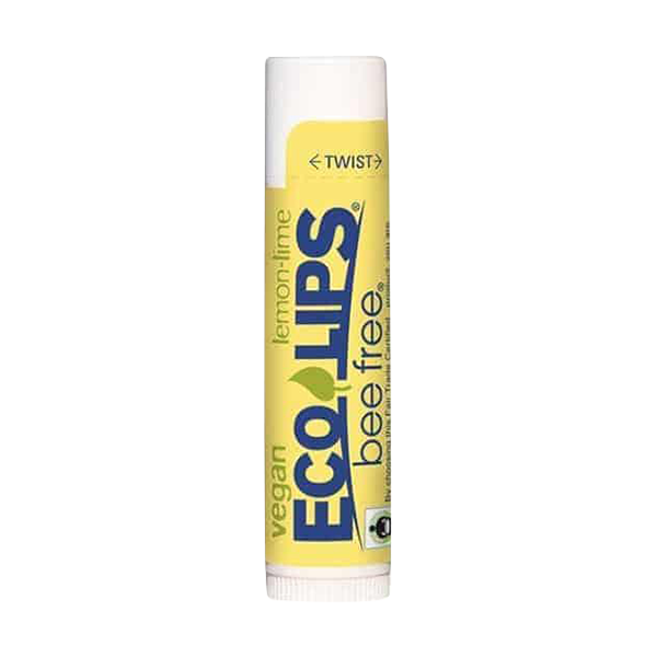 Eco Lips Bee Free Vegan Lip Balm (Lemon-Lime flavour)