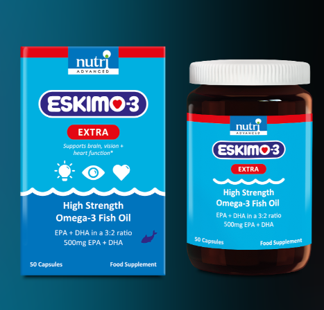 Eskimo®-3 Extra 50 Capsules - High Strength Fish Oil