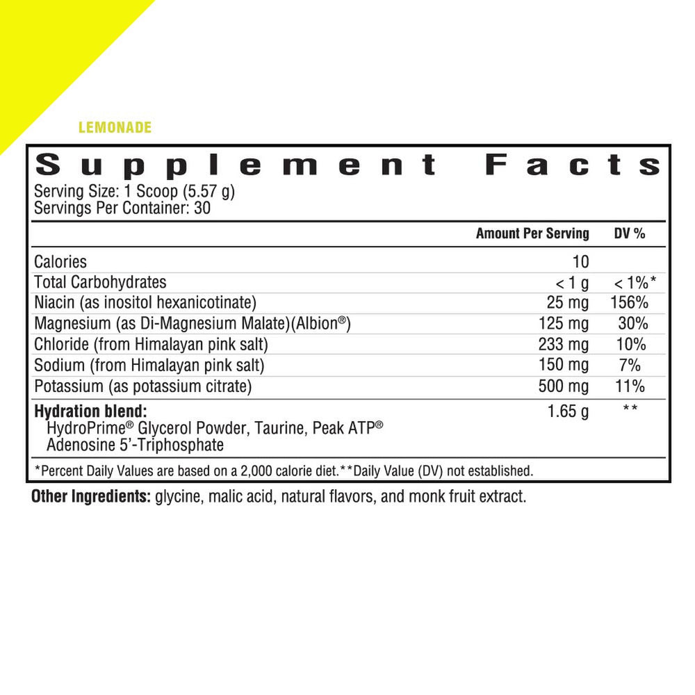 Optimal Electrolyte | Lemonade | 167g |  Seeking Health