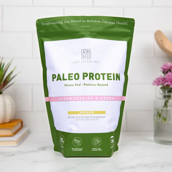 Paleo Protein | Strawberries & Cream | 831g