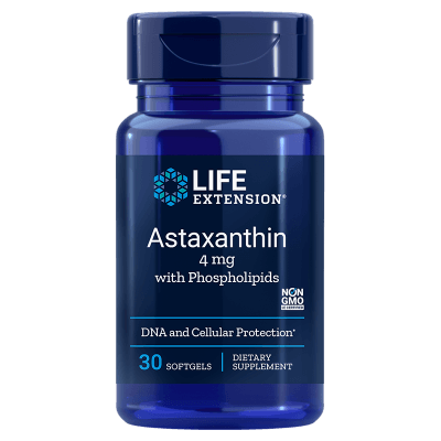 Astaxanthin with Phospholipids | 30 Soft gels | Life Extension