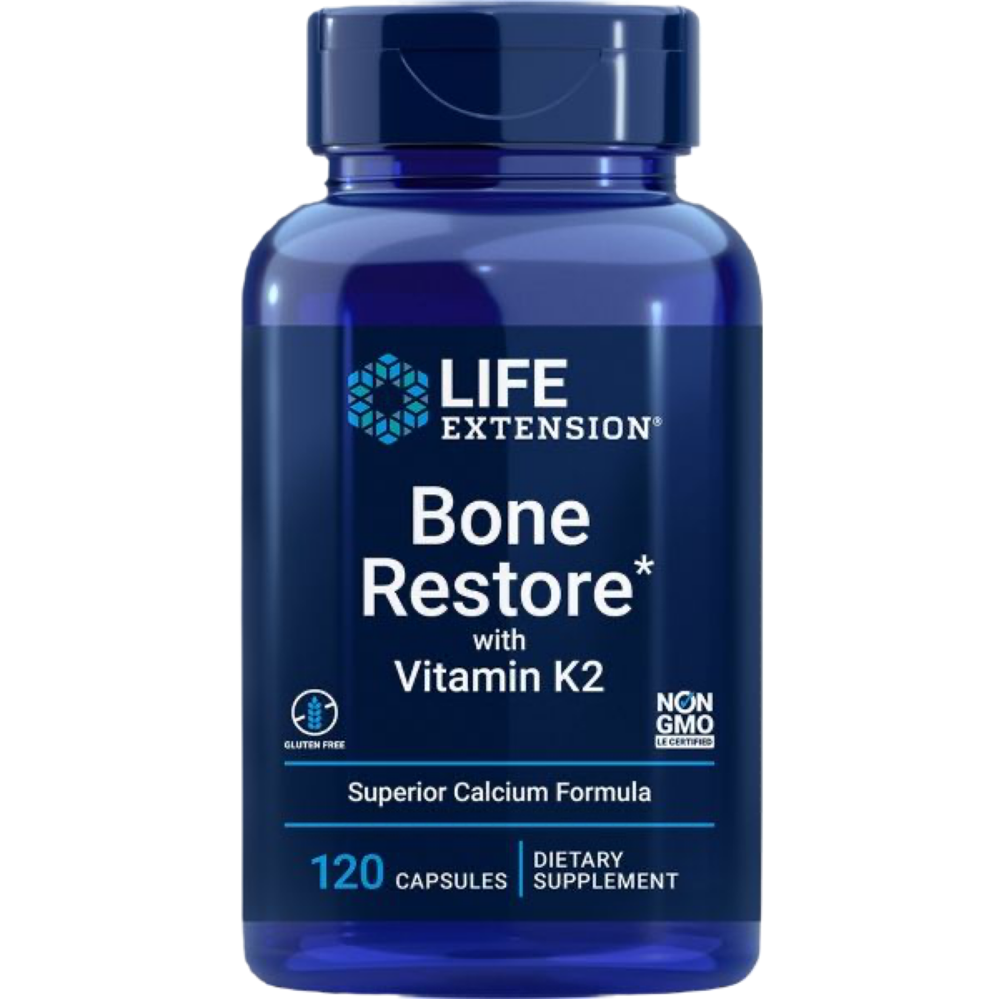 Bone Restore with Vitamin K2 | 120 Capsules | Life Extension