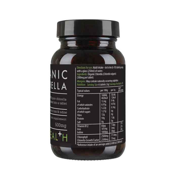 Chlorella | Organic | 200 Tablets