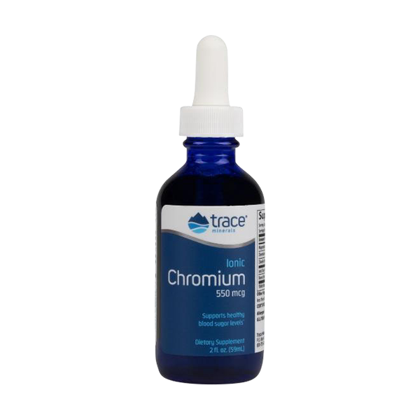 Liquid Ionic Chromium | 550 mcg | 2oz | Trace Minerals