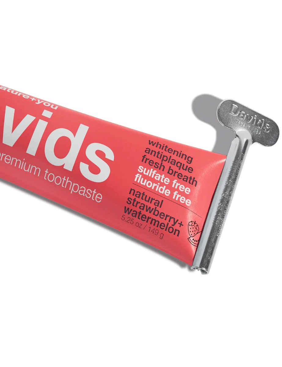 Davids Premium Toothpaste | Kids & Adults | Strawberry Watermelon