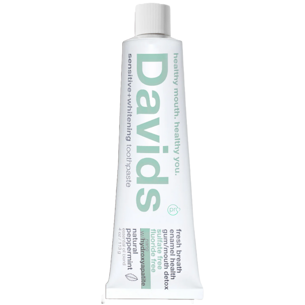 Davids sensitive + whitening | nano hydroxyapatite premium toothpaste | Peppermint 113g