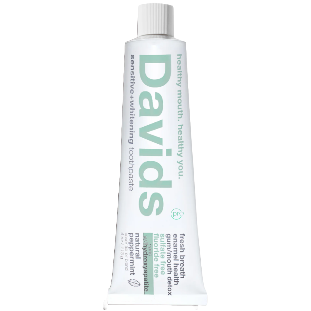 Davids sensitive + whitening | nano hydroxyapatite premium toothpaste | Peppermint 113g