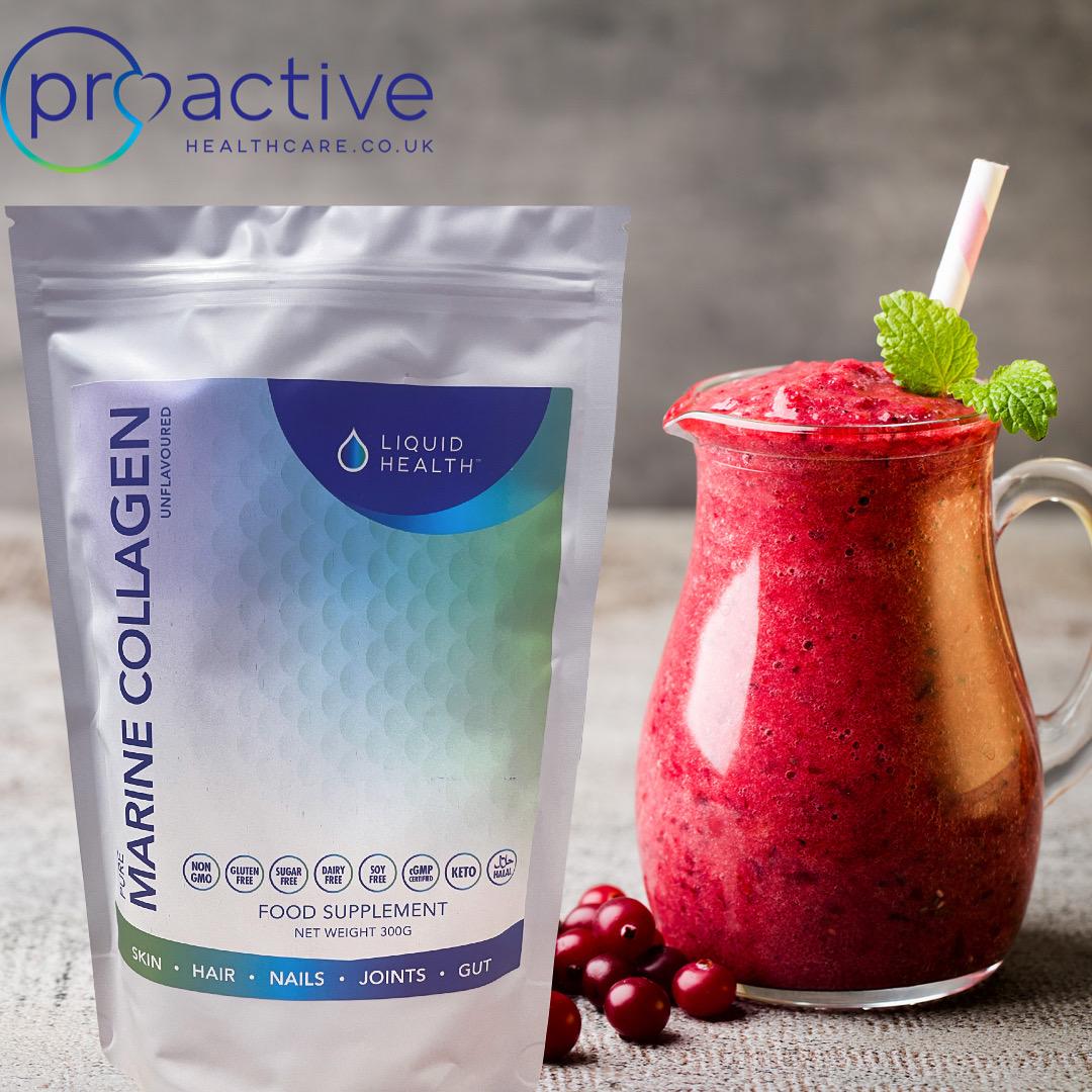 Pure Hydrolysed Marine Collagen | 300g | Liquid Health