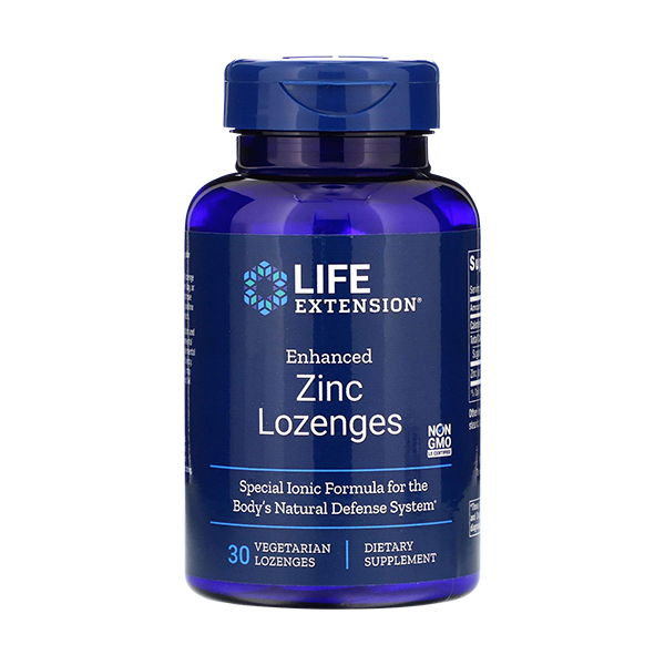 Enhanced Zinc | 30 Lozenges | Life Extension