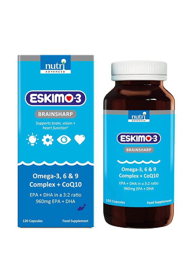 Eskimo-3 Brainsharp Fish Oil 120 Capsules