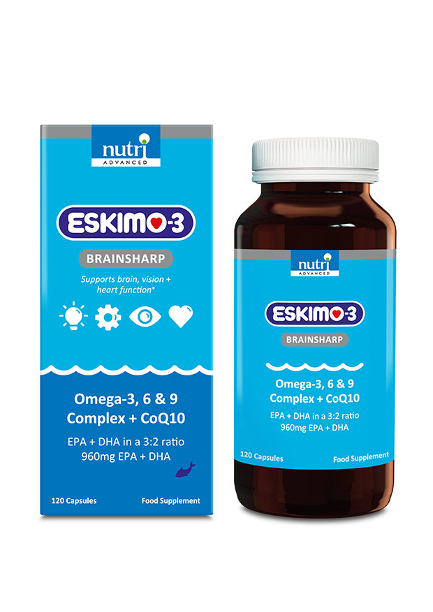 Eskimo-3 Brainsharp Fish Oil 120 Capsules