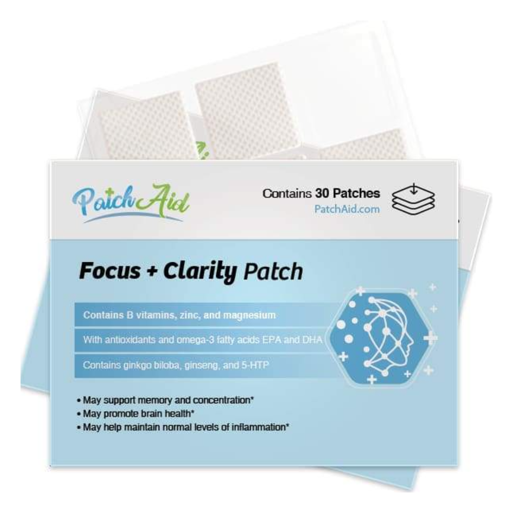 Patch Aid Focus & Clarity Topical Patch – 30 Daily Patches