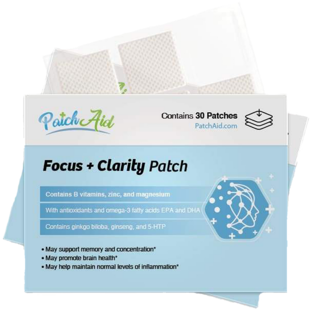 Patch Aid Focus & Clarity Topical Patch – 30 Daily Patches