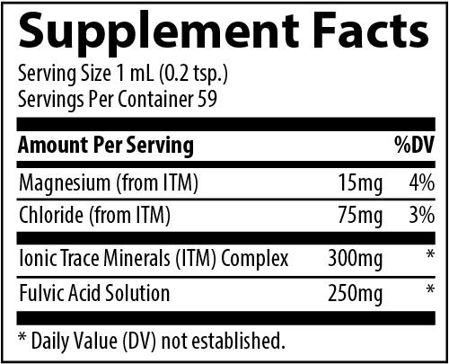 Cell Therapy Ionic Fulvic Acid + | 59ml | Liquid Health