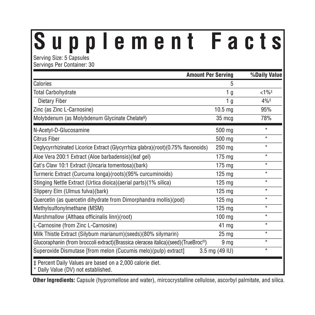 Optimal GI | 150 Capsules | Seeking Health