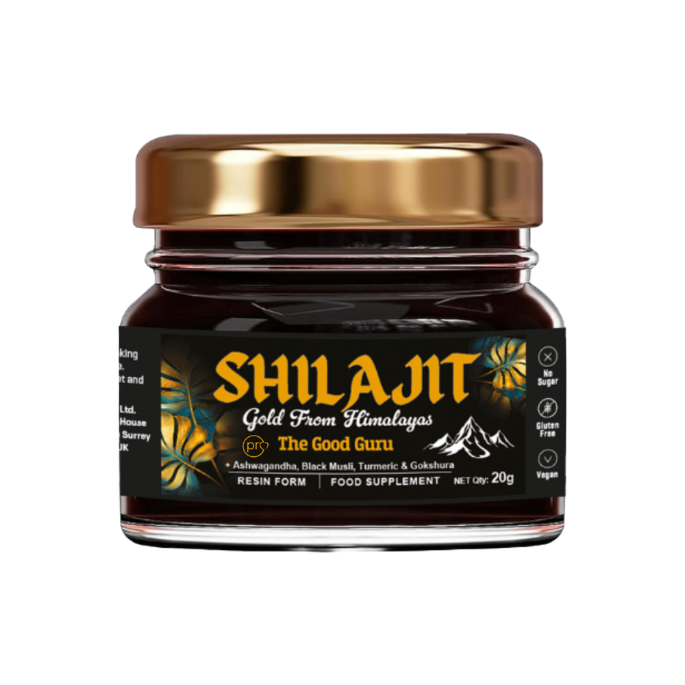 Gold Shilajit Resin 20g | With Ashwagandha