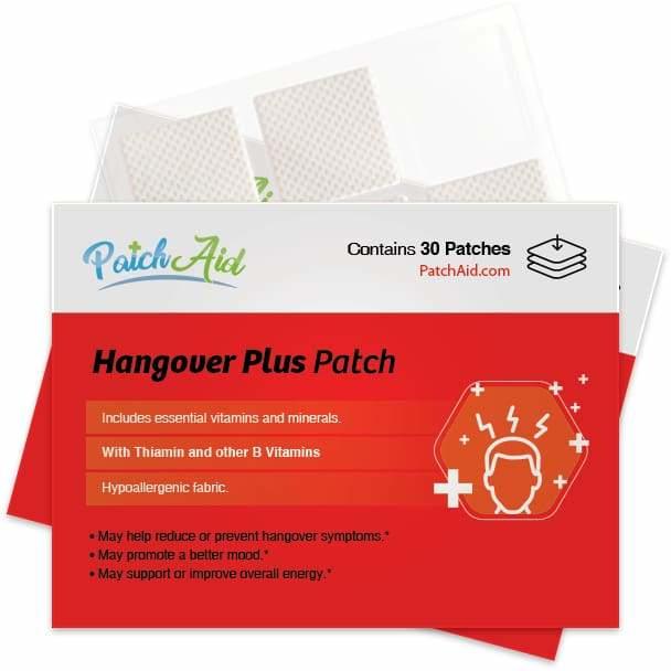 Hangover Plus 30 Topical Patches | PatchAid