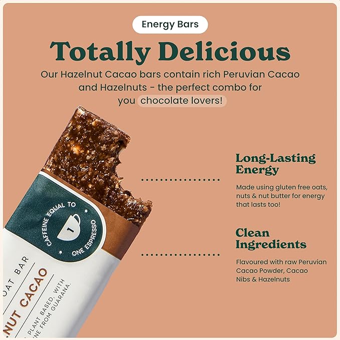 Rheal Energy Bar | Hazelnut Cacao | 1 Bar