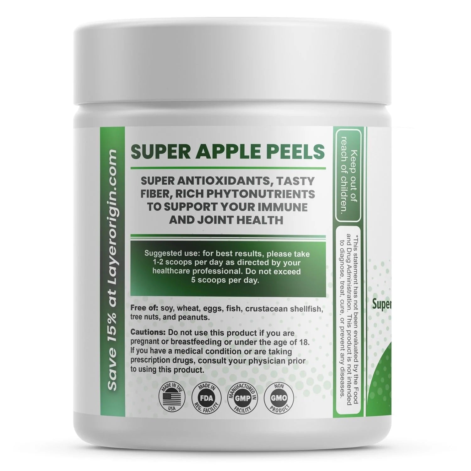 Organic Apple Peel Powder | 84g