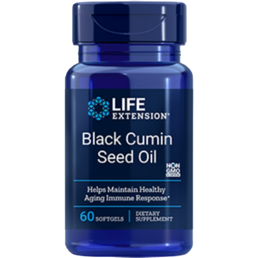 Life Extension Black Cumin Seed Oil 60 softgels