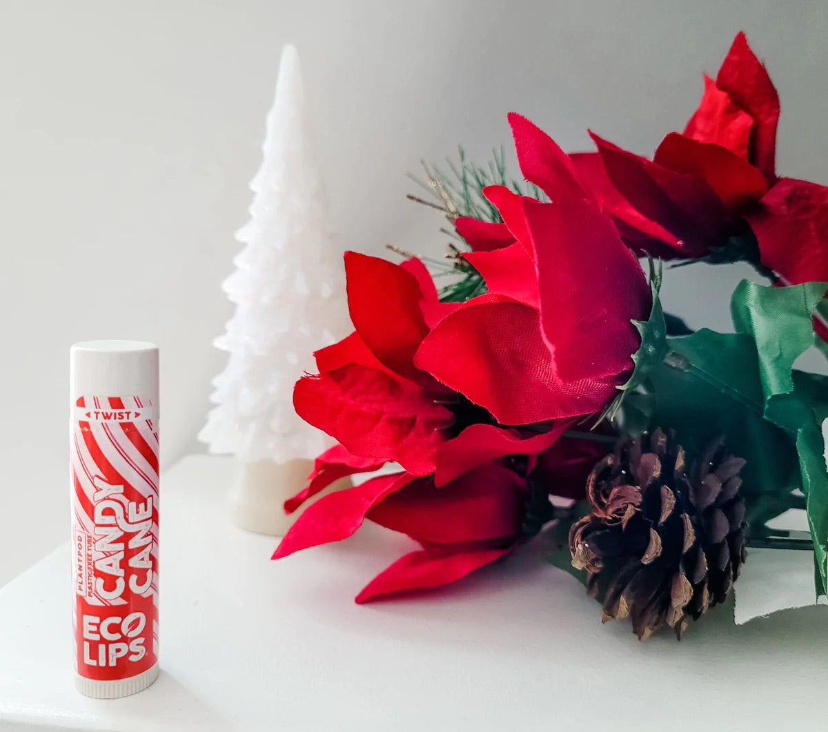 Plant Pod Candy Cane Lip Balm | 3 Pack