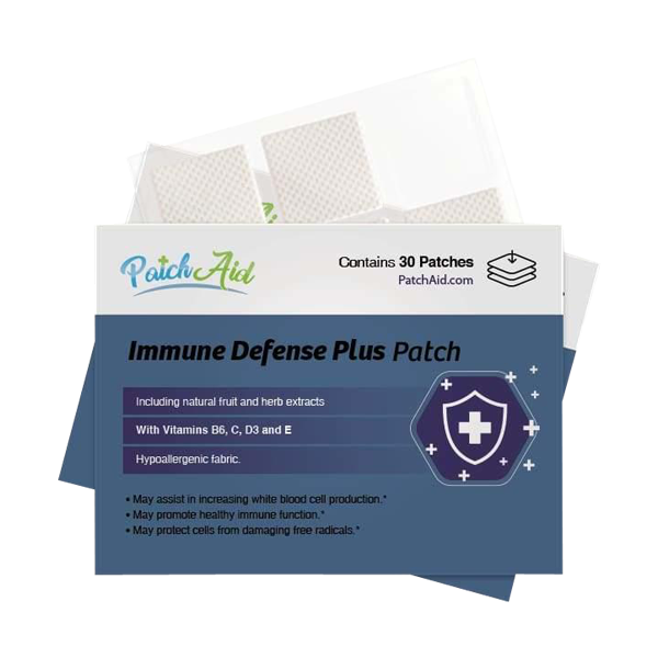 Immune Defense Plus Vitamin | 30 Topical Patches | PatchAid