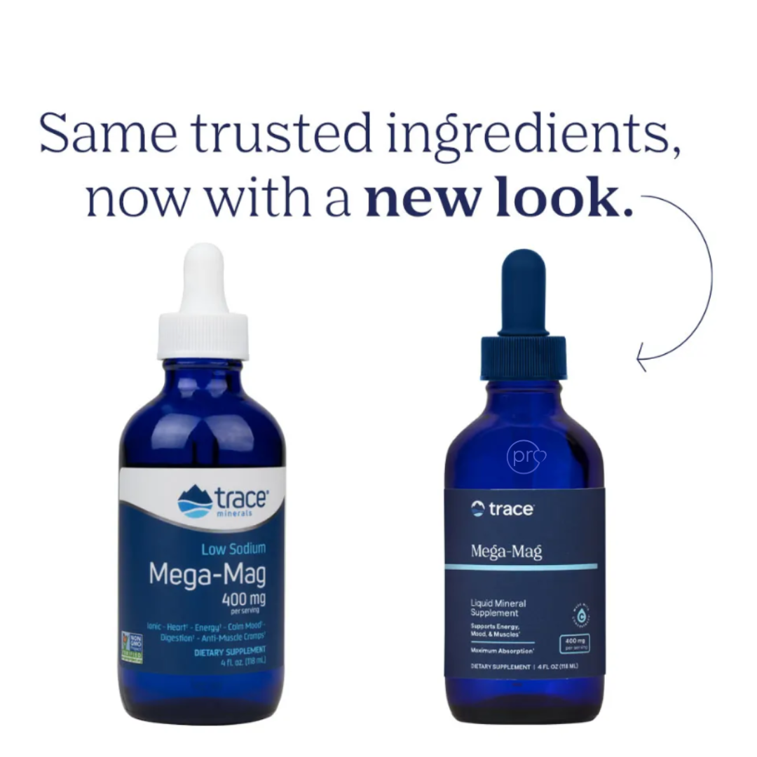 Liquid mega Mag | 400mg | 4oz | Trace Minerals