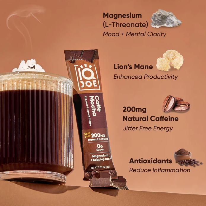 IQJOE Caffè Mocha | 40 Coffee sachets