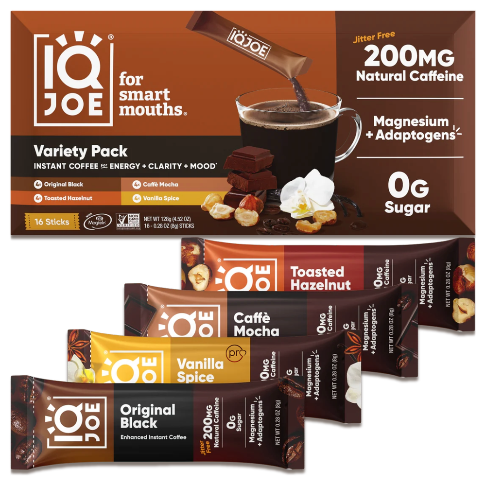 IQJOE Coffee | Variety Pack | 16 Sticks