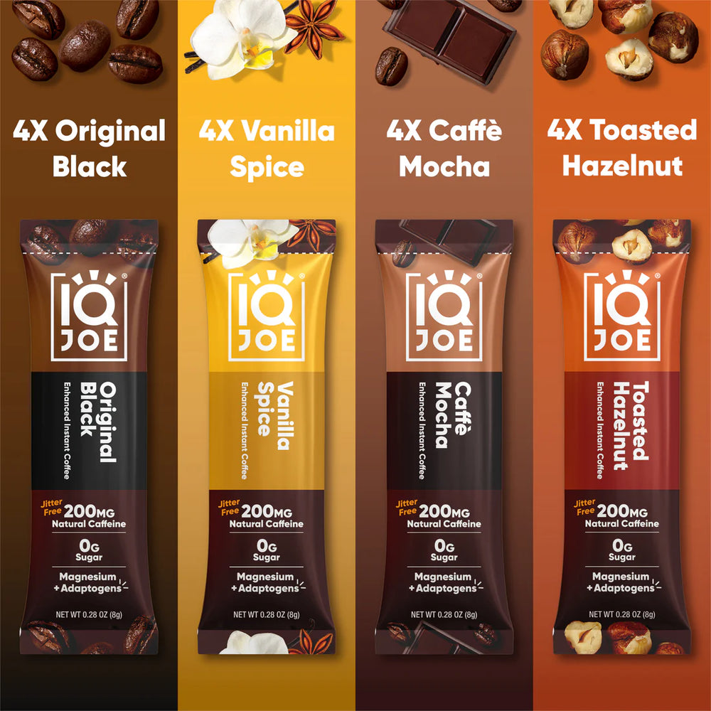 IQJOE Coffee | Variety Pack | 16 Sticks