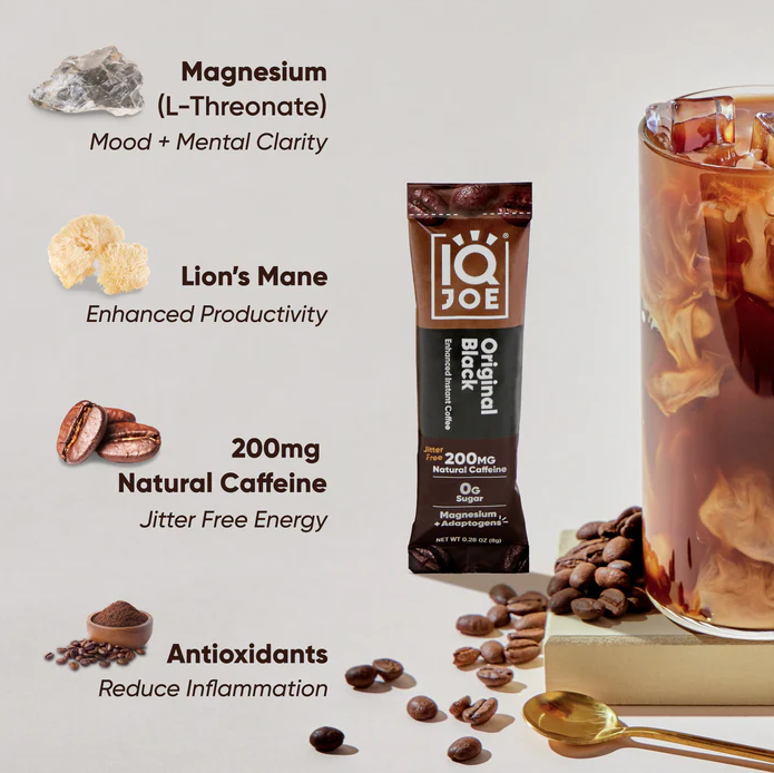 IQJOE Original Black | 40 Coffee sachets