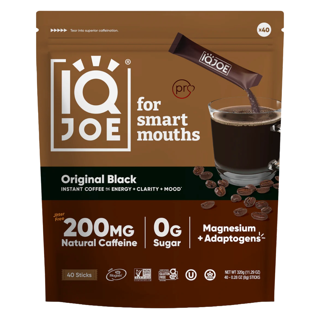 IQJOE Original Black | 40 Coffee sachets