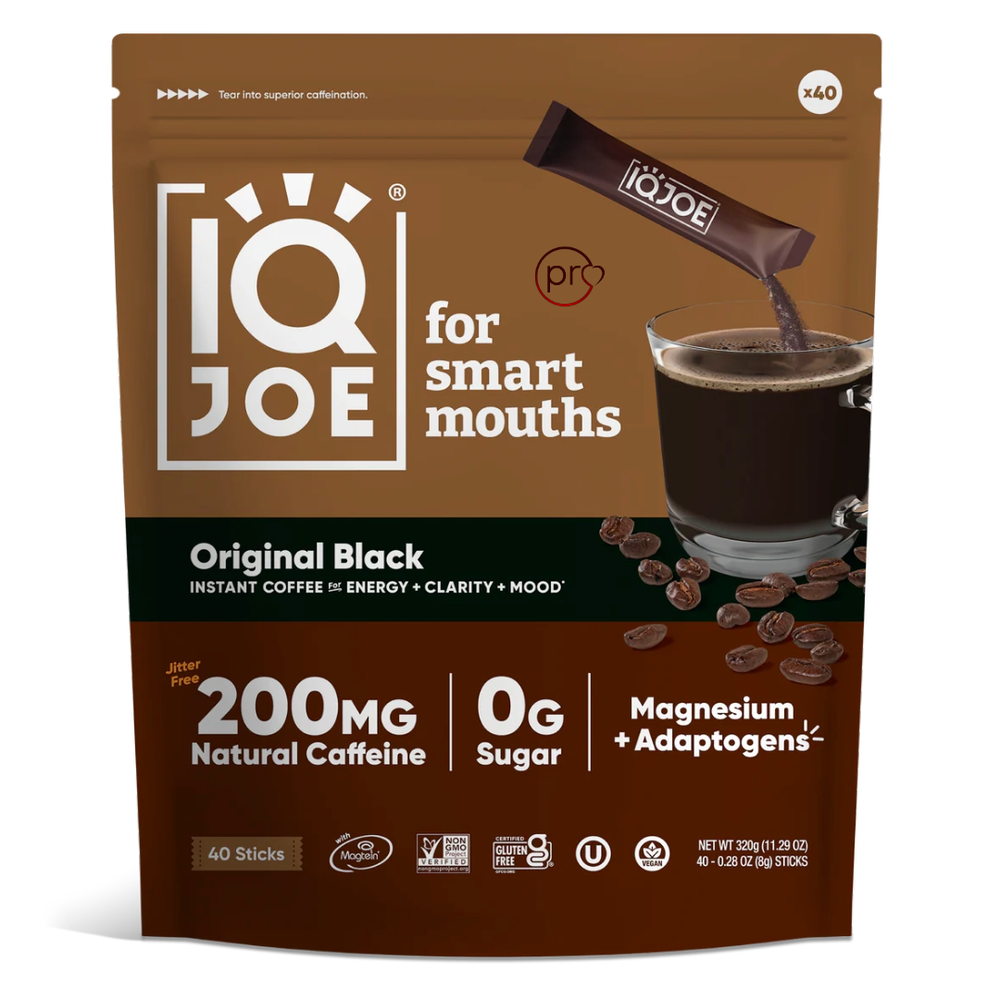 IQJOE Original Black | 40 Coffee sachets