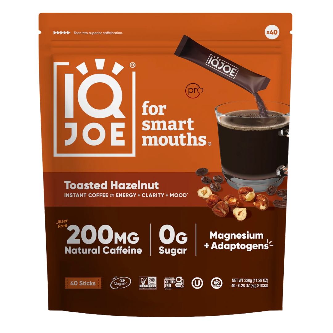 IQJOE Toasted Hazelnut | 40 Coffee sachets