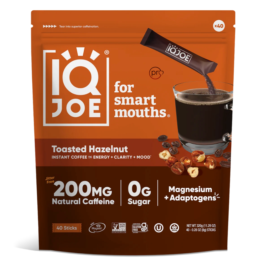 IQJOE Toasted Hazelnut | 40 Coffee sachets