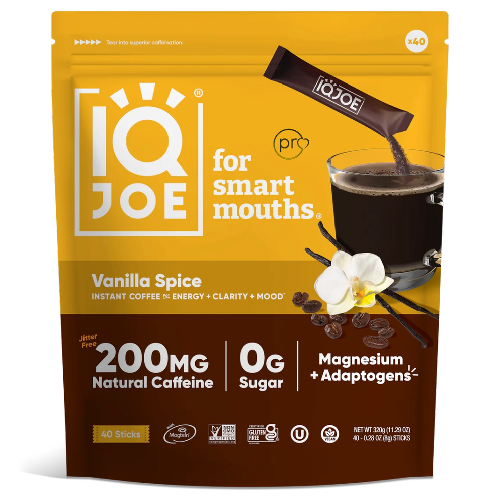 IQJOE Vanilla Spice | 40 Coffee sachets