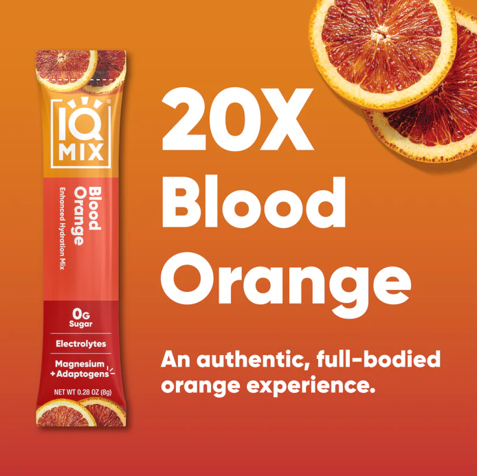 IQMIX Blood Orange | 20 Electrolyte Hydration Sachets