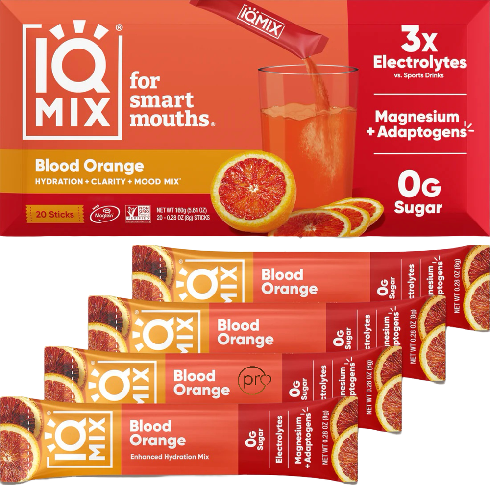 IQMIX Blood Orange | 20 Electrolyte Hydration Sachets