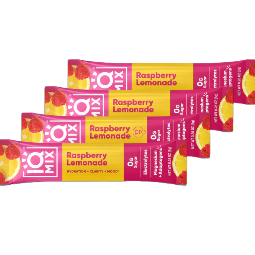 IQMIX Raspberry Lemonade | 20 Electrolyte Hydration Sachets