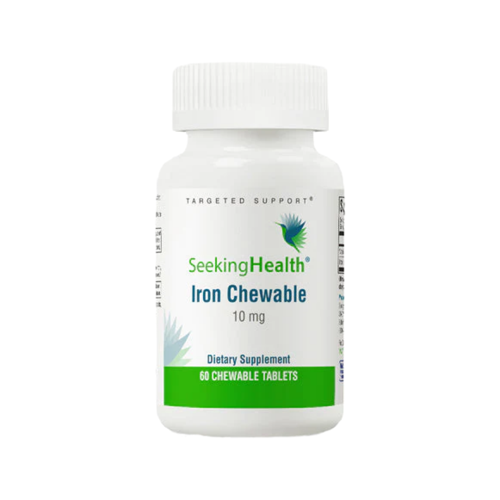 Iron Chewable | 60 Tablets | Seeking Health