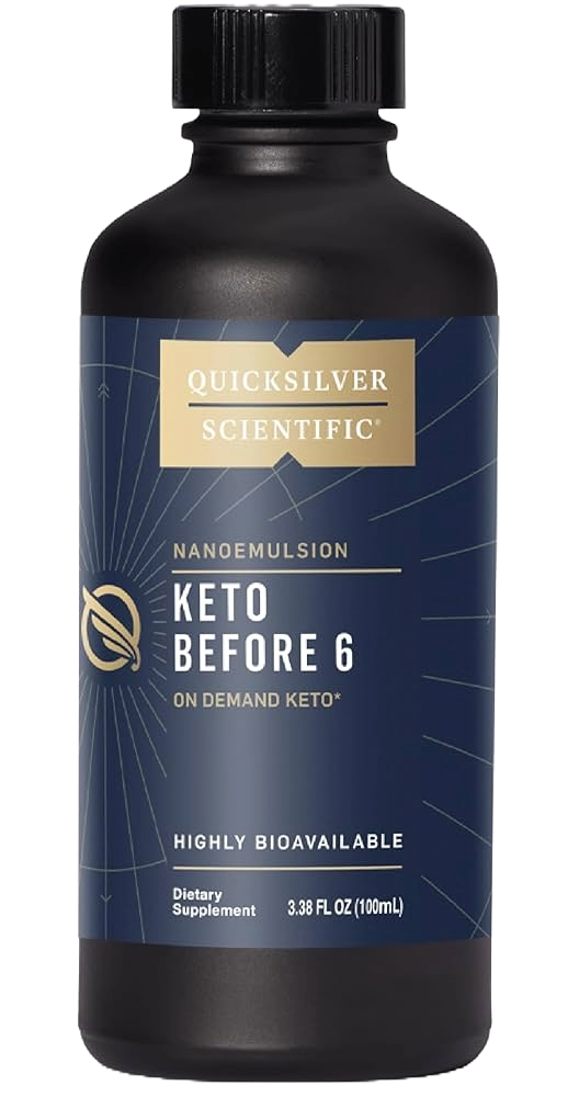 Keto before 6 - Quicksilver Scientific - Liposomal 100ml