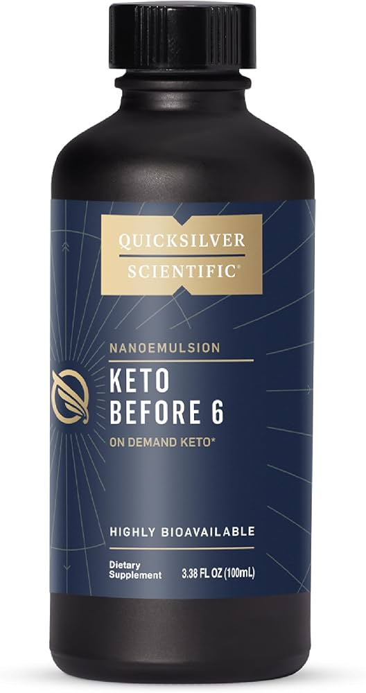 Keto before 6 - Quicksilver Scientific - Liposomal 100ml