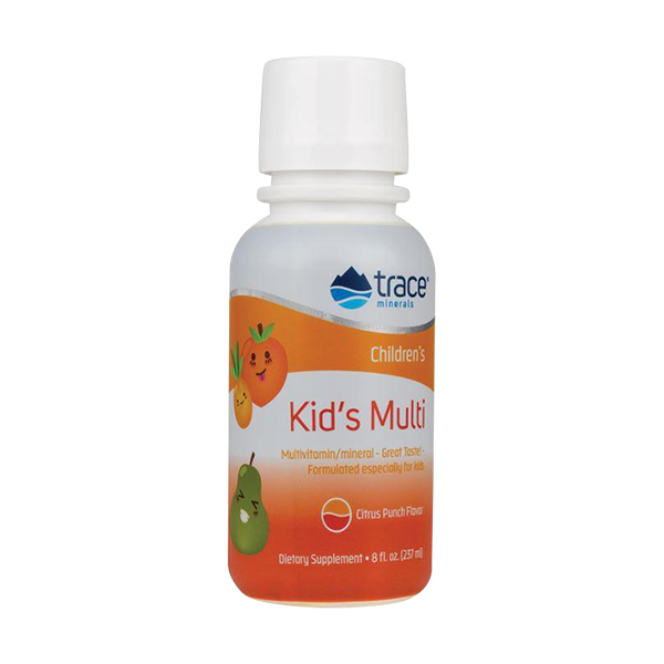 Kids Liquid Multi Vitamin | Citrus punch Flavour | 237ml | Trace Minerals