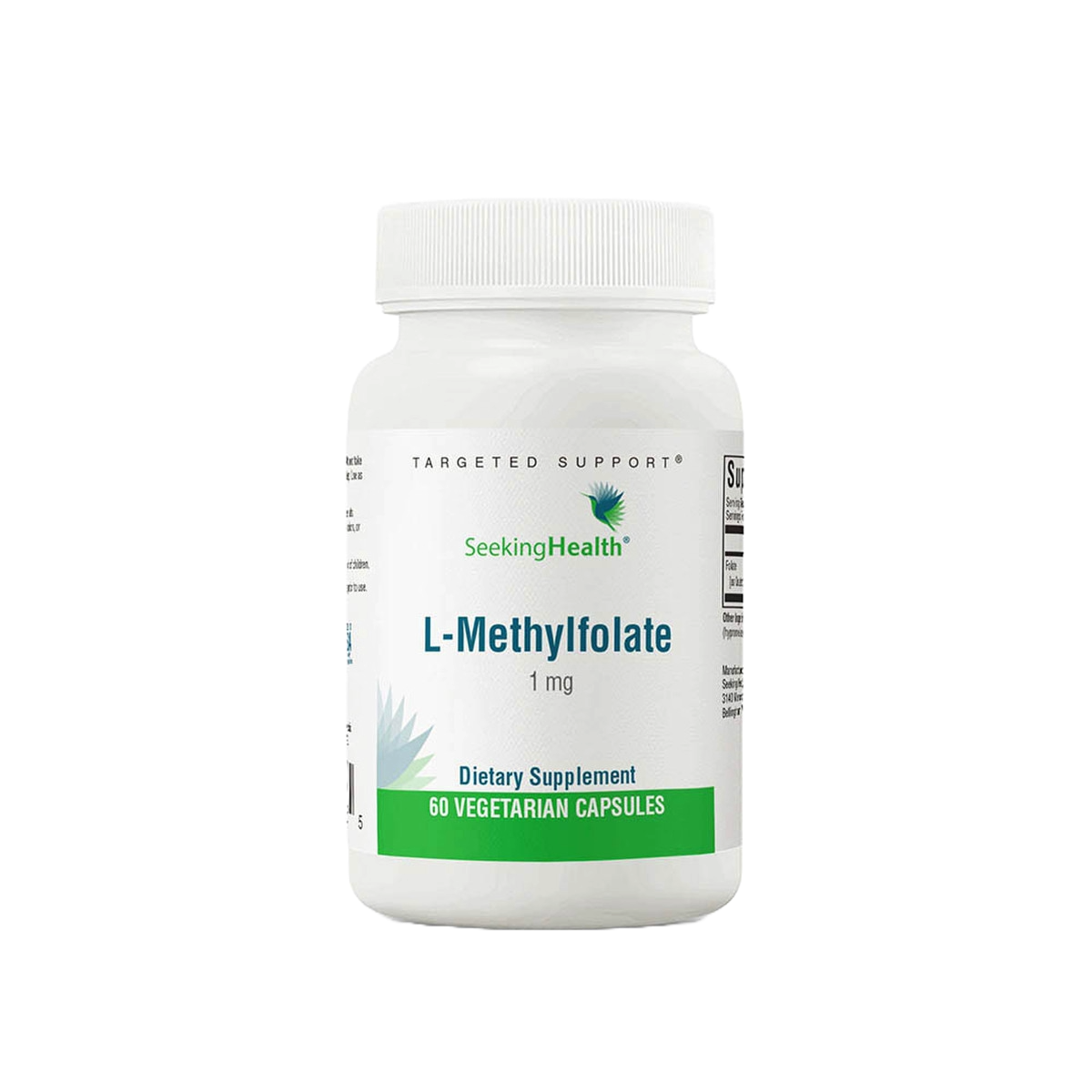 L-Methylfolate 1mg | 60 Capsules | Seeking Health