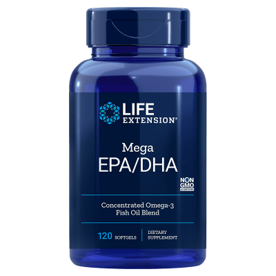 Life Extension - Mega EPA/DHA Foundational Omega-3 120 soft gels