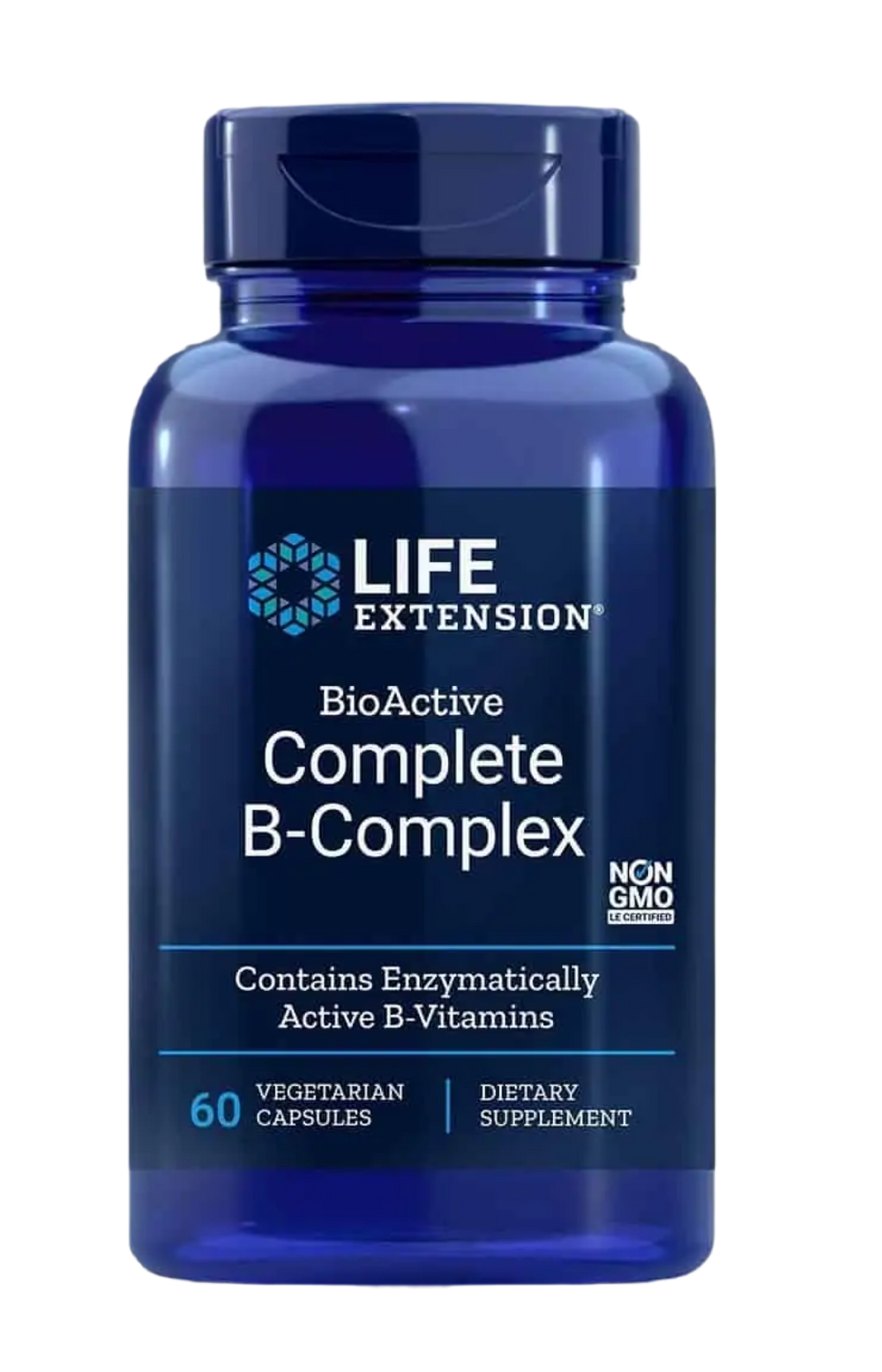 BioActive Complete B-Complex | 60 veg caps | Life Extension