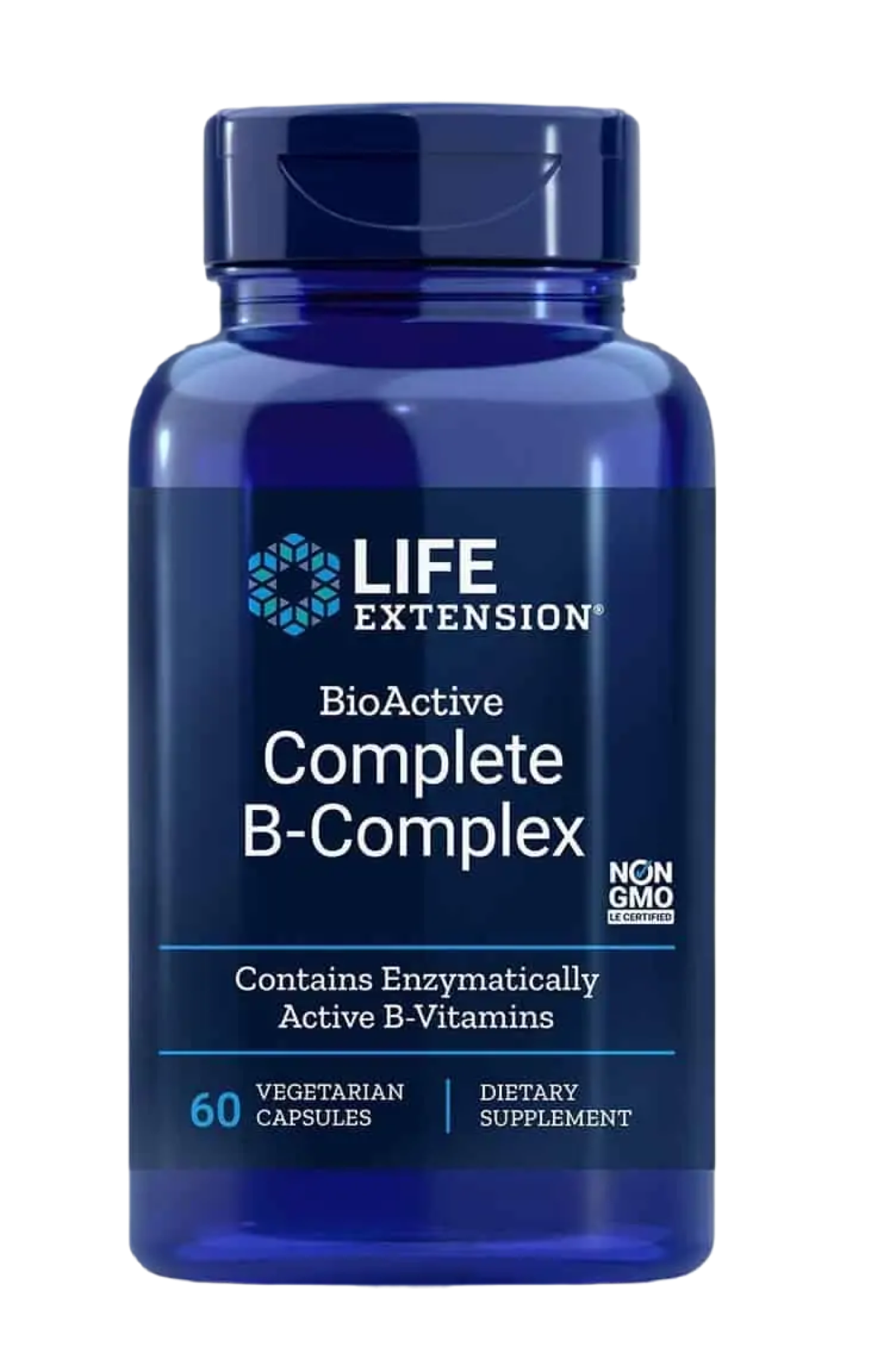 BioActive Complete B-Complex | 60 veg caps | Life Extension