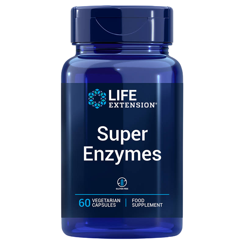 Life Extension Enhanced Super Digestive Enzymes 60 vegetarian Capsules