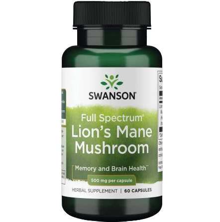 Full Spectrum Lion's Mane Extract | 500mg | 60 Capsules