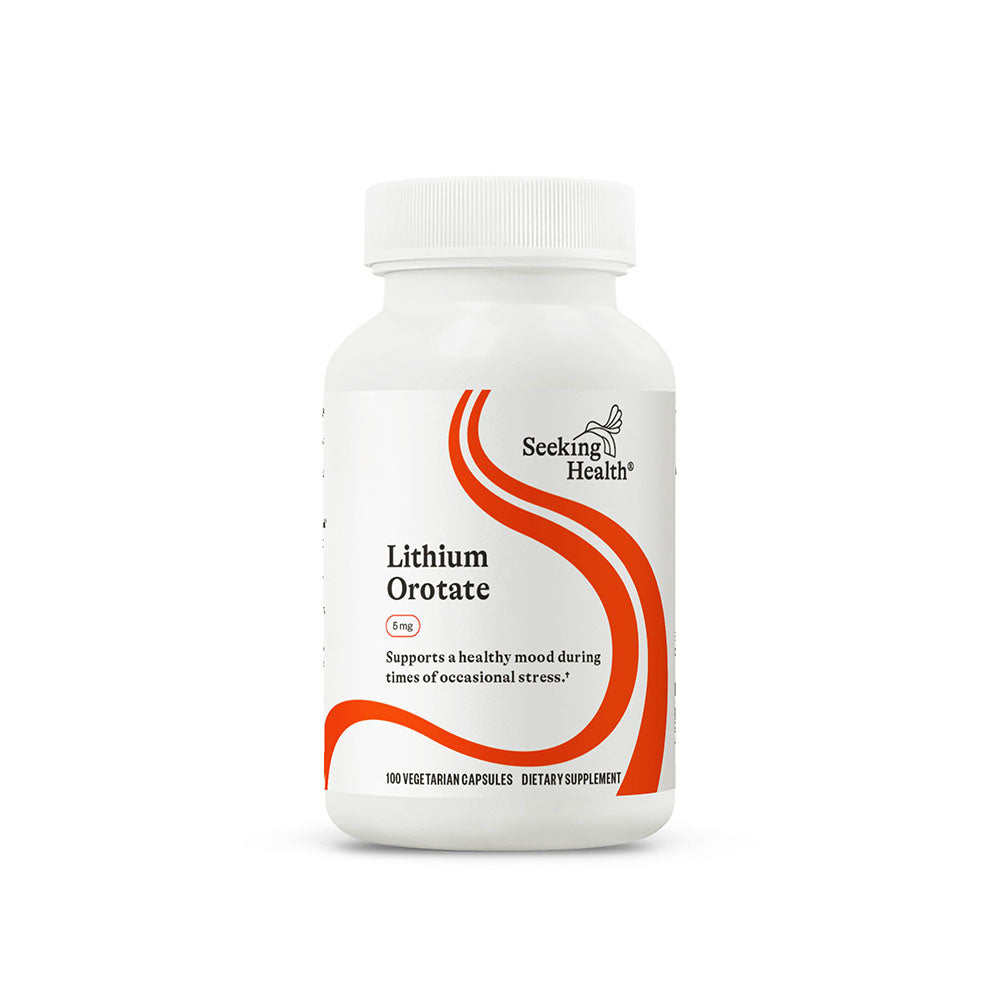 Lithium Orotate | 100 Capsules | Seeking Health